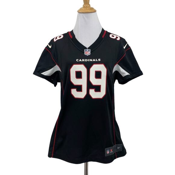 Arizona Cardinals JJ Watt Jersey Womens M Medium Black On Field NFL #99 Nike - Picture 1 of 15